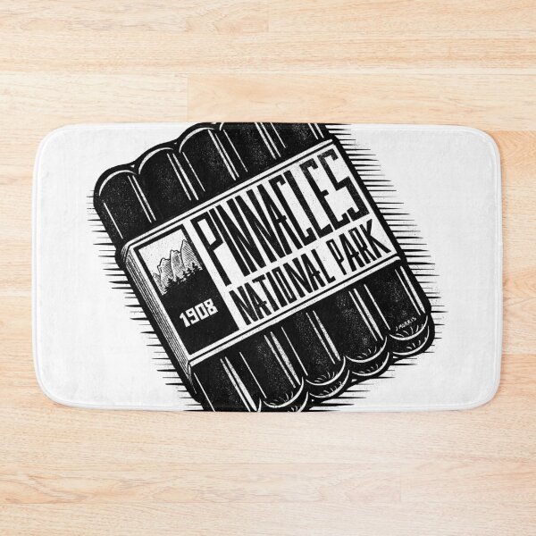 Item preview, Hot Dog Label of Pinnacles National Park designed and sold by John Morris Illustration.