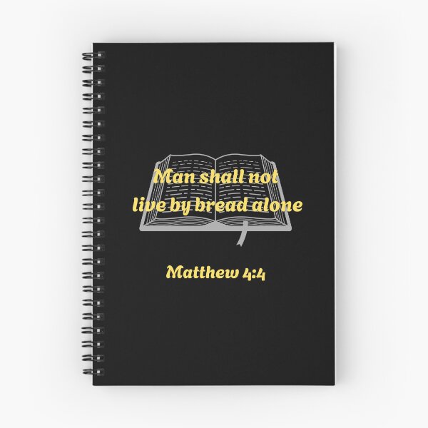 Item preview, Man Shall Not Live By Bread Alone Matthew designed and sold by Drami21.