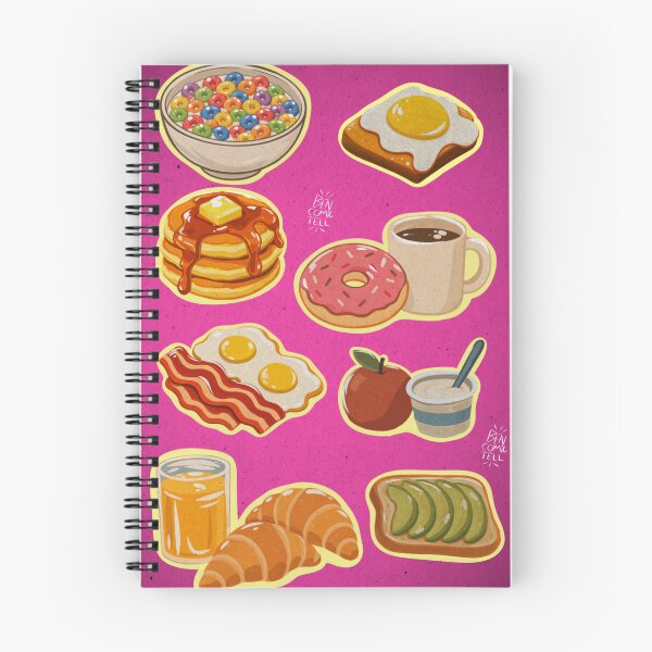 Item preview, Vintage Breakfast Food Sticker Pack designed and sold by ben.comictell.
