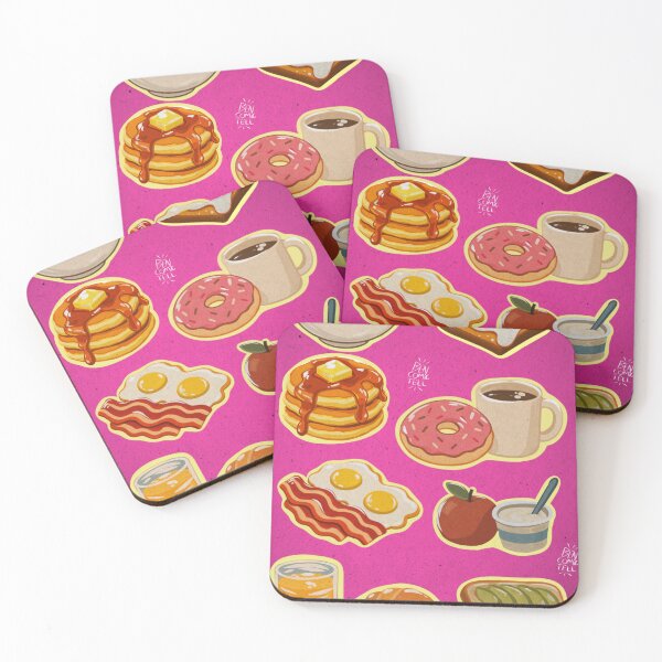 Item preview, Vintage Breakfast Food Sticker Pack designed and sold by ben.comictell.