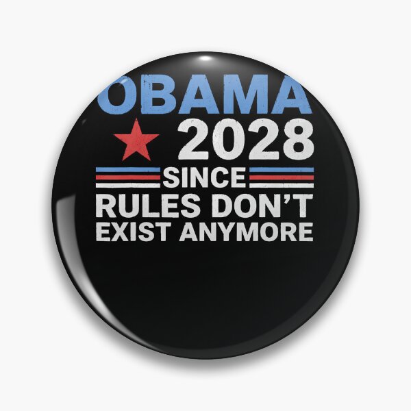 Item preview, Obama 2028 Since Rules Don'T Exist Anymore designed and sold by ripgoatclothing.