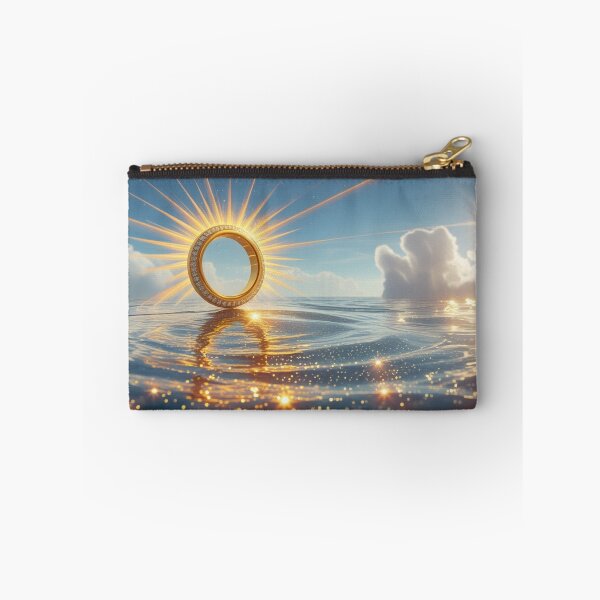 Item preview, Golden Ring Rising from the Ocean. designed and sold by fbtrisha.