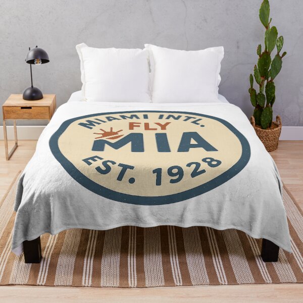 Item preview, Fly MIA Miami International Airport Vintage Travel Badge designed and sold by CityMerch4.