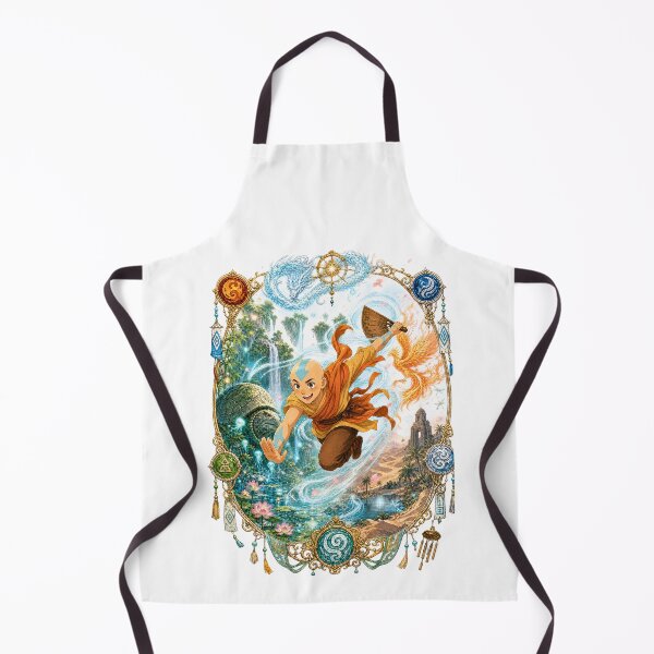 Item preview, Elemental Arrow Monk Four Elements Vintage Filigree Art designed and sold by lamiarte.