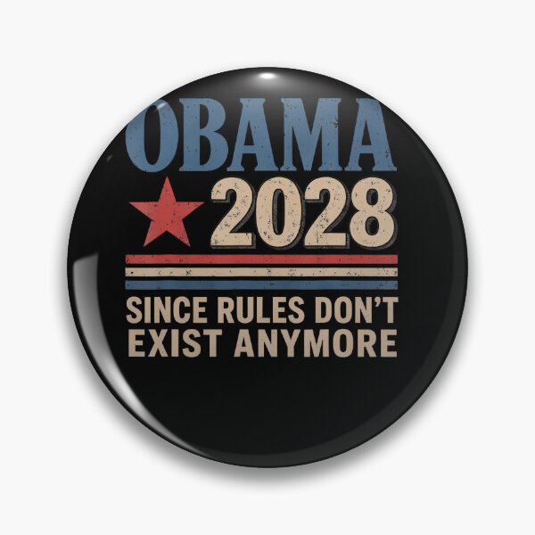 Item preview, Obama 2028 Since Rules Don'T Exist Anymore Vintage Gifts designed and sold by ripgoatclothing.