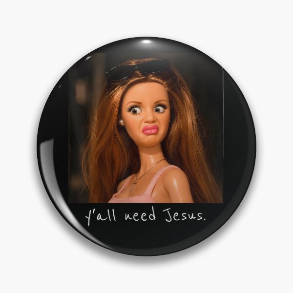 Item preview, Ya'Ll Need Jesus Disgusted Face Christian Funny Meme designed and sold by ripgoatclothing.