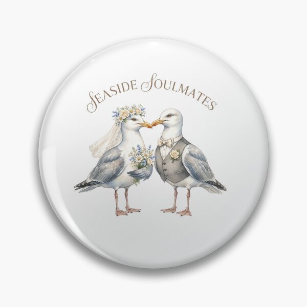 Item preview, Seagull Wedding Couple designed and sold by Roy & Tiffany.