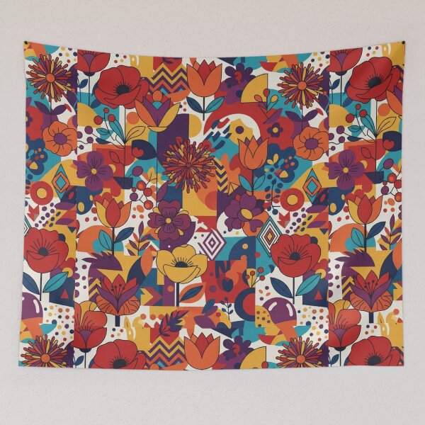 Item preview, Maximalist Boho Wall Art designed and sold by Ditstyle.