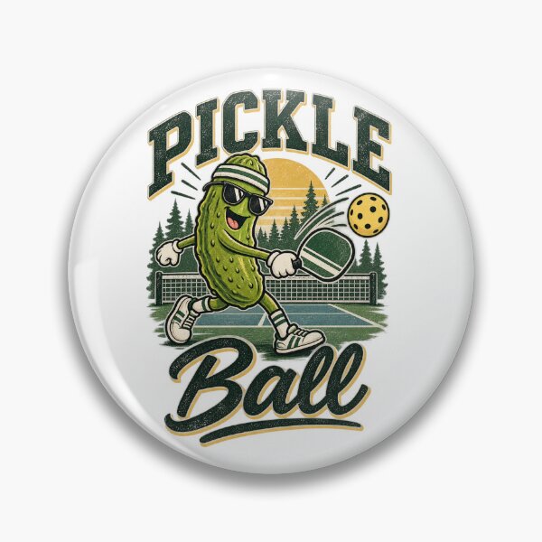 Item preview, Pickle Ball – Funny Pickleball Player, Pickle Lover & Retro Sports Desig designed and sold by InkBarn.