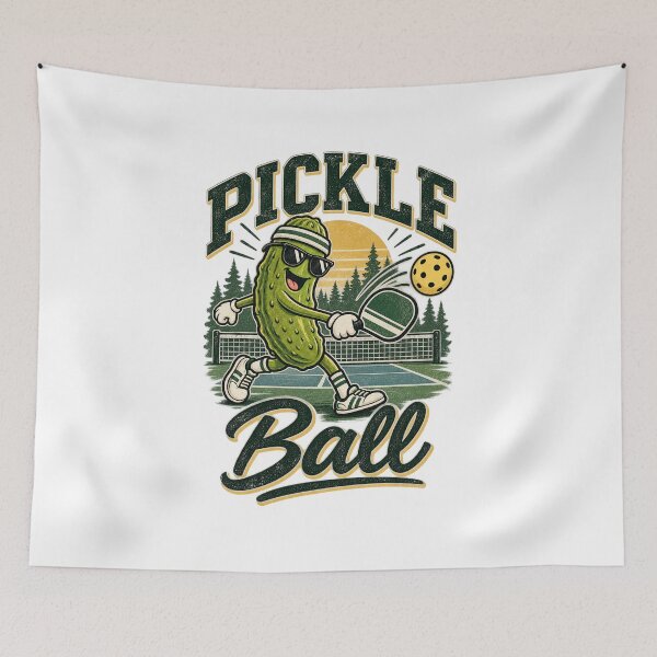 Item preview, Pickle Ball – Funny Pickleball Player, Pickle Lover & Retro Sports Desig designed and sold by InkBarn.