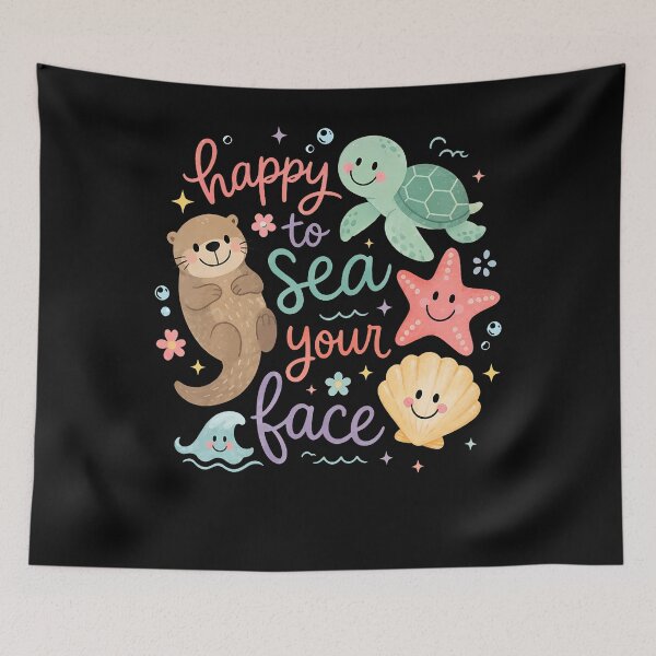 Item preview, Happy To Sea Your Face Teacher Back To School Ocean designed and sold by ripgoatclothing.