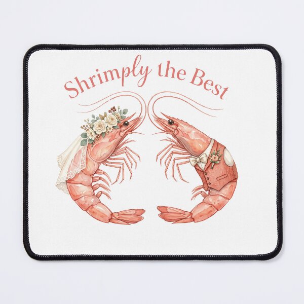 Item preview, Shrimp Wedding Couple designed and sold by Roy & Tiffany.