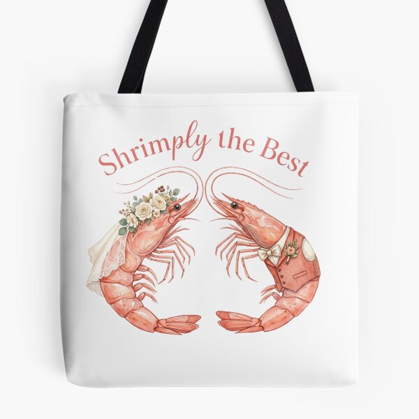 Item preview, Shrimp Wedding Couple designed and sold by Roy & Tiffany.