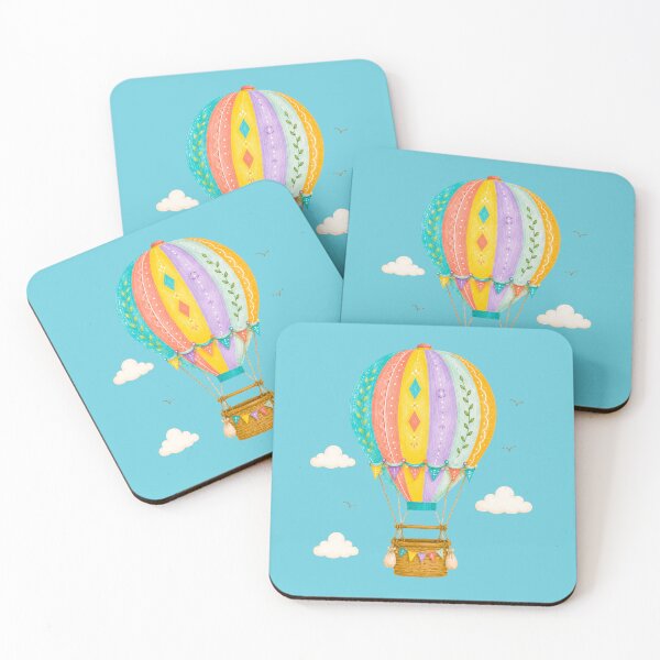 Item preview, Colorful Hot Air Balloon designed and sold by JessouArt.