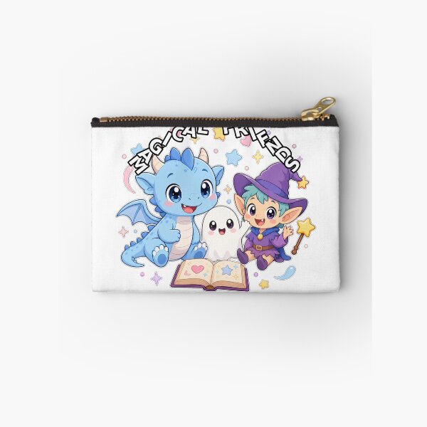 Item preview, Magical Friends – Cute Anime Dragon, Ghost and Elf designed and sold by Atlant11.