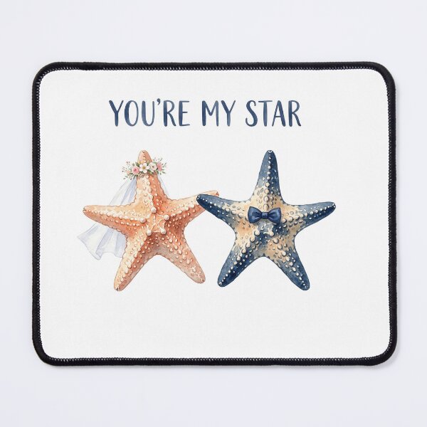 Item preview, Starfish Wedding Couple designed and sold by Roy & Tiffany.