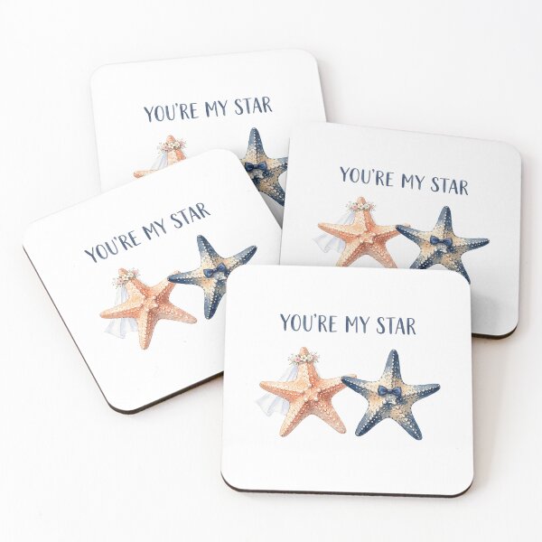 Item preview, Starfish Wedding Couple designed and sold by Roy & Tiffany.
