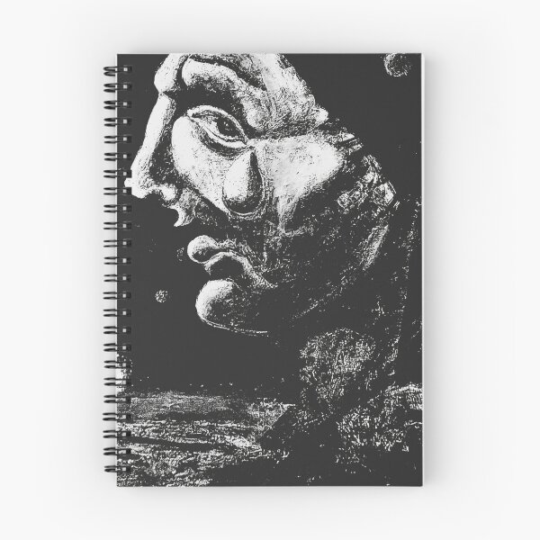 Item preview, The Shadow Within - Dark Expressionist Portrait designed and sold by shalev art.