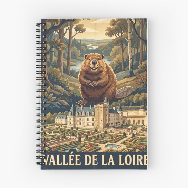 Item preview, Vintage Loire Valley Beaver Travel Art designed and sold by ZUMERI.