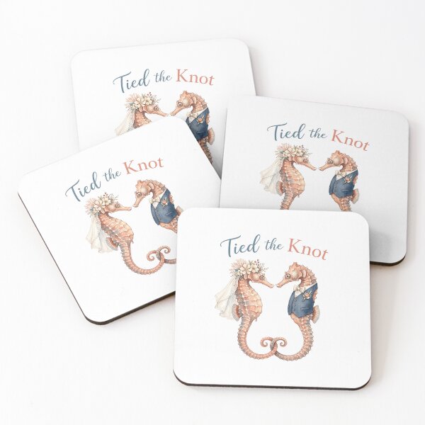 Item preview, Seahorse Wedding Couple designed and sold by Roy & Tiffany.