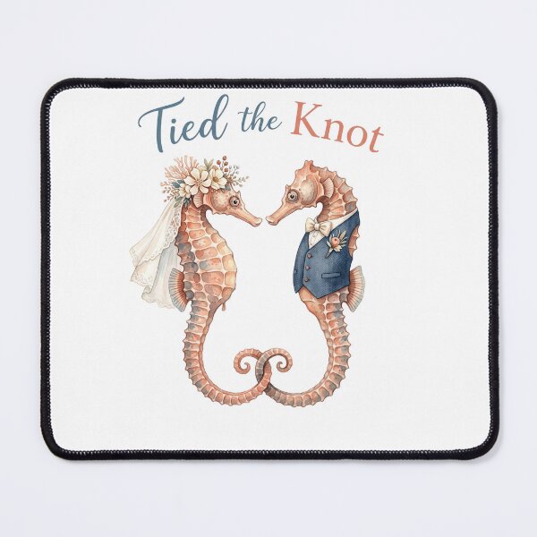 Item preview, Seahorse Wedding Couple designed and sold by Roy & Tiffany.