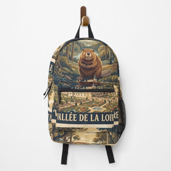 Item preview, Vintage Loire Valley Beaver Travel Art designed and sold by ZUMERI.
