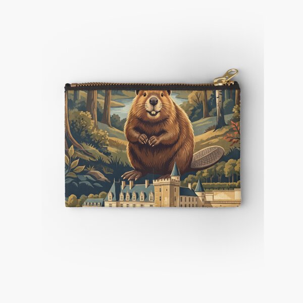 Item preview, Vintage Loire Valley Beaver Travel Art designed and sold by ZUMERI.