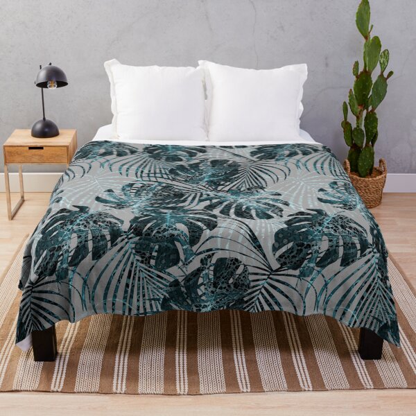 Item preview, Monstera Palm Leo Animal Print Glam 2 designed and sold by Anita's & Bella's Art.