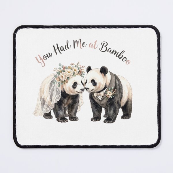 Item preview, Panda Wedding Couple designed and sold by Roy & Tiffany.