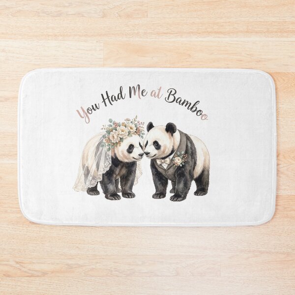 Item preview, Panda Wedding Couple designed and sold by Tiffany Roy.