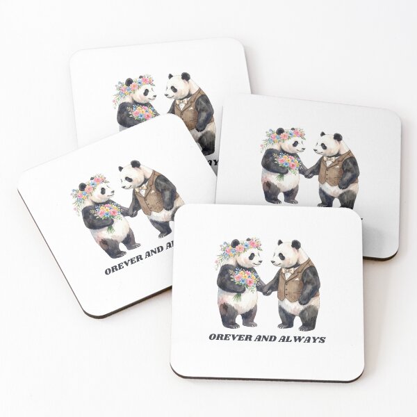 Item preview, Panda Holding Hands designed and sold by Roy & Tiffany.