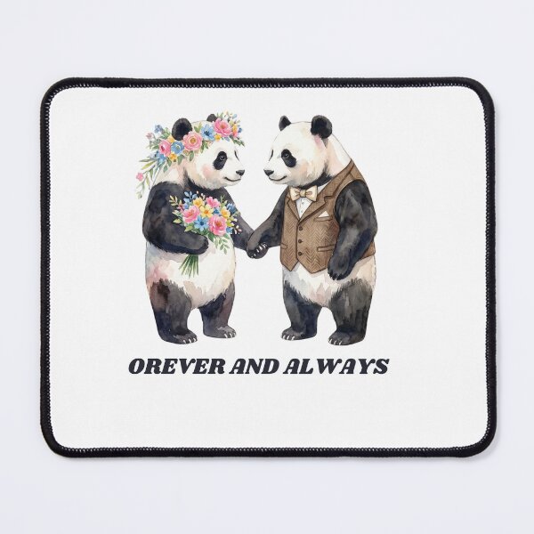Item preview, Panda Holding Hands designed and sold by Roy & Tiffany.