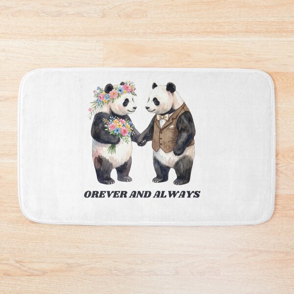 Item preview, Panda Holding Hands designed and sold by Roy & Tiffany.