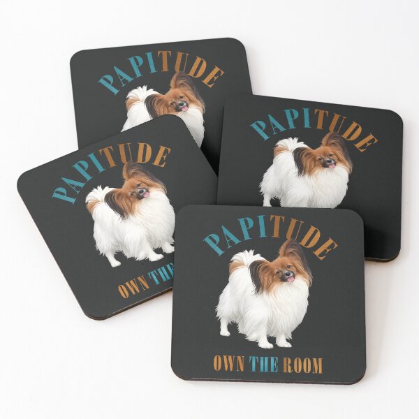 Item preview, Papitude Papillon Dog Own The Room designed and sold by PapillonArtStudio.