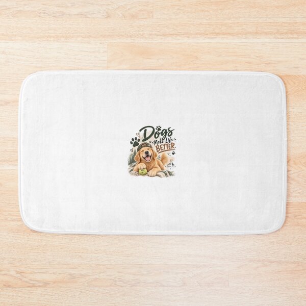 Item preview, Dogs Make Life Better designed and sold by WILDLY DEAR.
