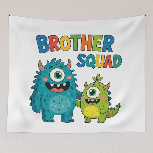 Item preview, Brother Squad – The Crew That Survived Childhood Together designed and sold by Uglyandcute.