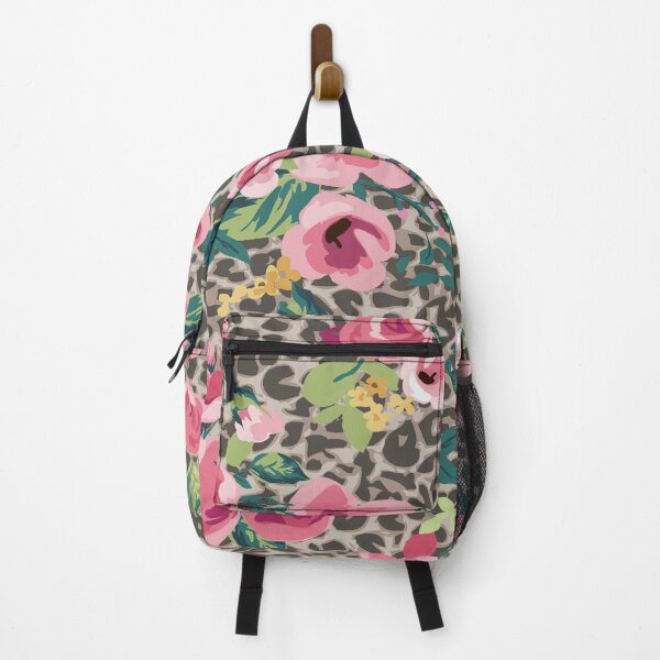 Item preview, Vintage Pink Roses Leopard Pattern designed and sold by Johnnies.