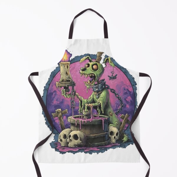 Item preview, Toxic Green Zombie Hound Candlelight Dark Fantasy Graphic designed and sold by TOCOCLAWS.