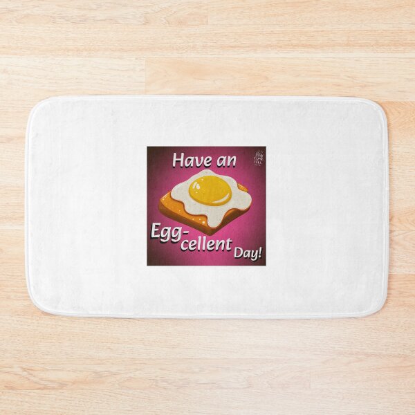 Item preview, Have an Egg-cellent Day Retro Card designed and sold by ben.comictell.