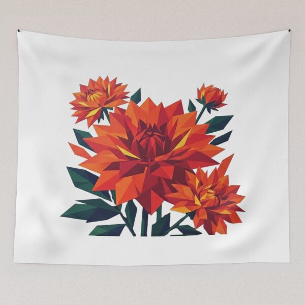 Item preview, Bold Graphic Florals — Fashion Apparel designed and sold by Ditstyle.