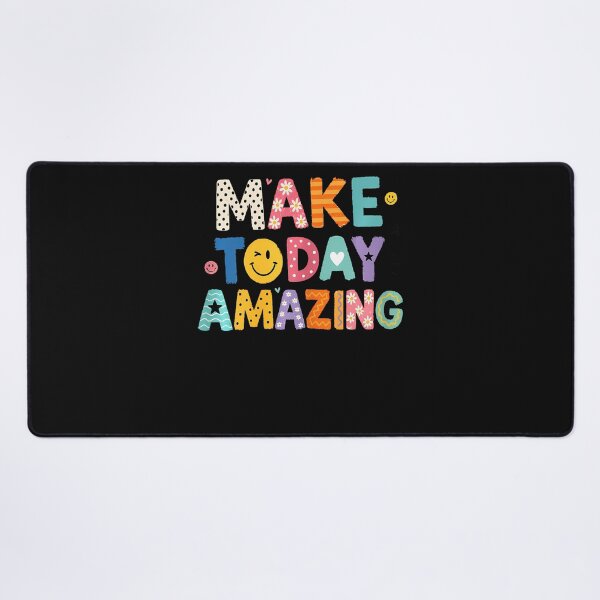 Item preview, Make Today Amazing Growth Mindset Motivational Saying designed and sold by JamesCrArt.