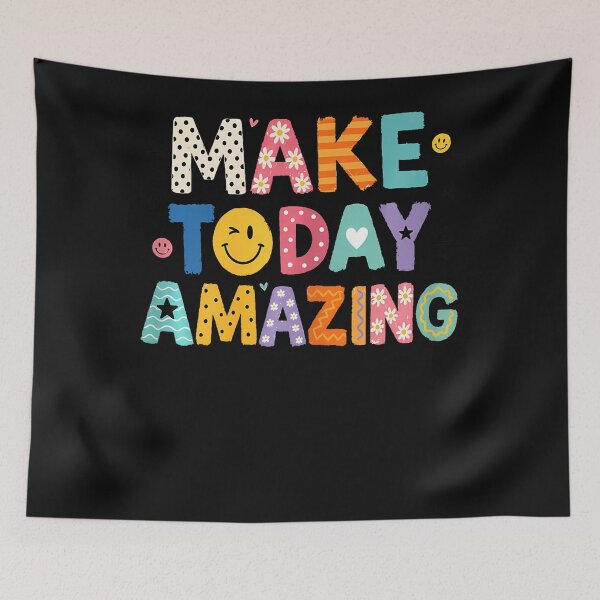 Item preview, Make Today Amazing Growth Mindset Motivational Saying designed and sold by JamesCrArt.