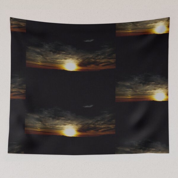 Item preview, Organic Amber Sunset in Black designed and sold by meganlaub1.