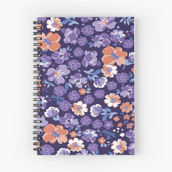 Item preview,  Vintage Purple floral Pattern  designed and sold by Johnnies.