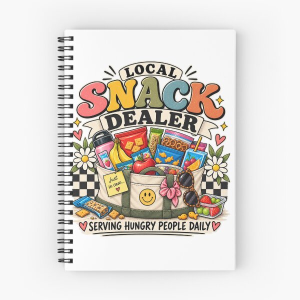 Item preview, Local Snack Dealer – Funny Mom, Teacher & Snack Bag Humor Design designed and sold by InkBarn.