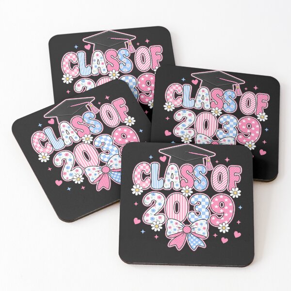 Item preview, Class Of 2039 Grow With Me Graduation Coquette Bow Girls designed and sold by JamesCrArt.