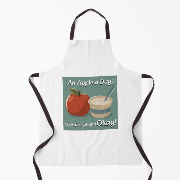 Item preview, An Apple a Day Retro Card designed and sold by ben.comictell.