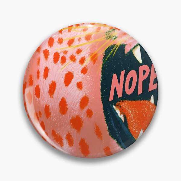 Item preview, Pink Leopard Roaring Nope designed and sold by RobertJes.
