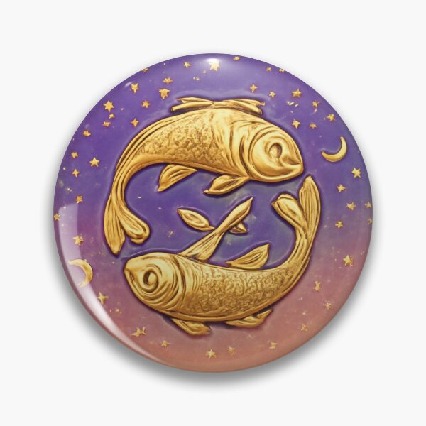 Item preview, Pisces Zodiac Sign Sticker - Spiritual Aura Pisces Art designed and sold by Dany and Dom.