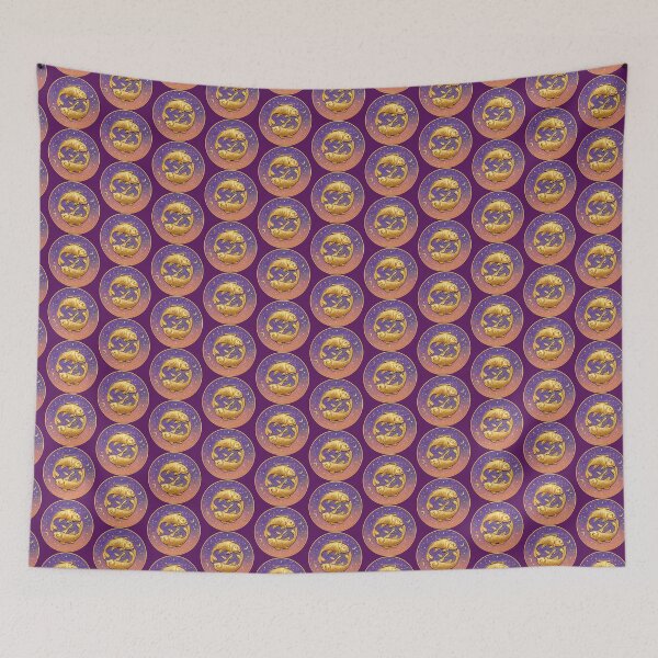 Item preview, Pisces Zodiac Sign Sticker - Spiritual Aura Pisces Art designed and sold by Dany and Dom.